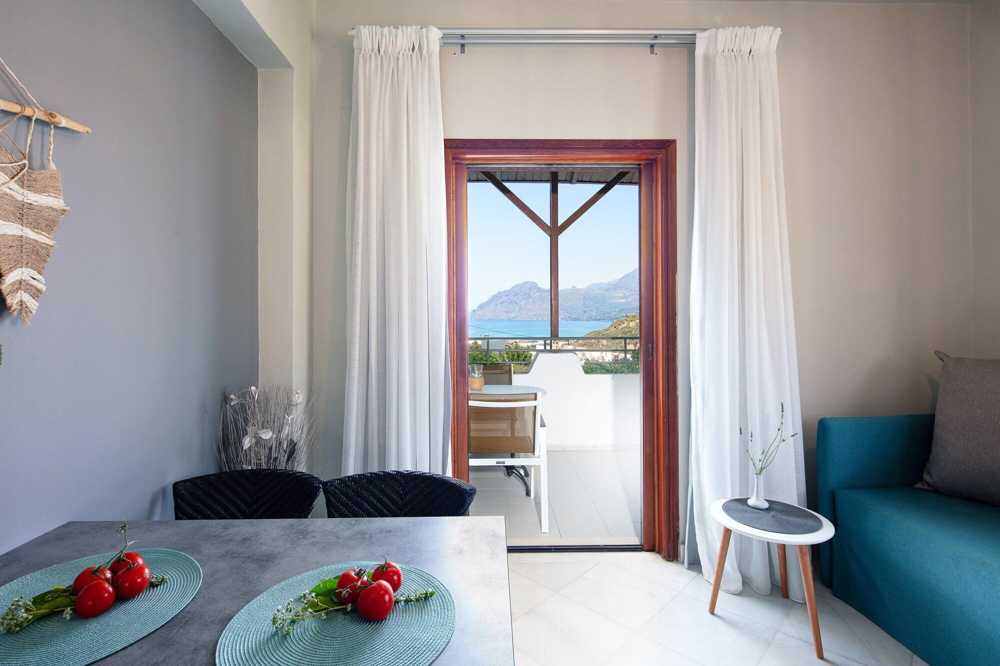 Anthos Apartments Plakias Bagian luar foto